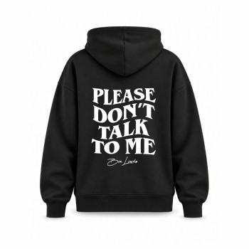 PLEASE DON`T TALK TO ME OVERSIZE DUKSERICA